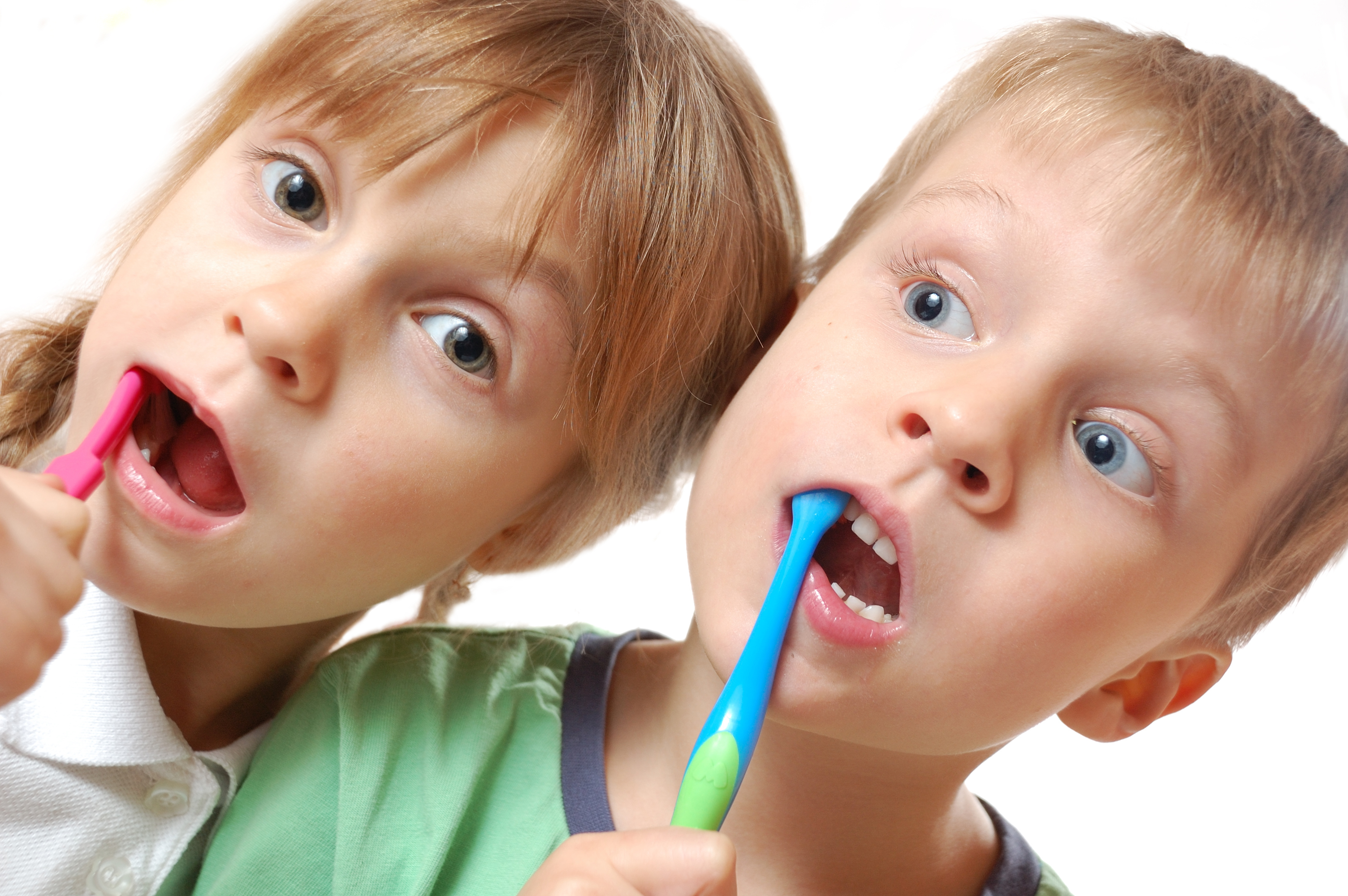 Draper Utah Corner Canyon Academy Kids Brushing Teeth